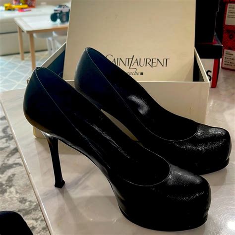 ysl galaxy tribtoo|YSL SAINT LAURENT TRIBTOO PUMPS REVIEW.